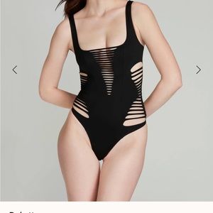 Agent Provocateur Black Dakotta Swimsuit (one piece)